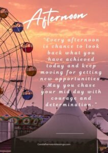 Good Afternoon Quotes