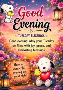 Tuesday Evening Blessings