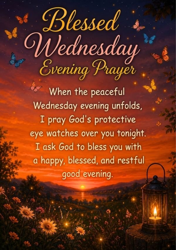 Wednesday Evening Prayer