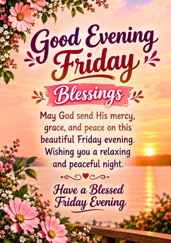 Friday Evening Blessings Pic
