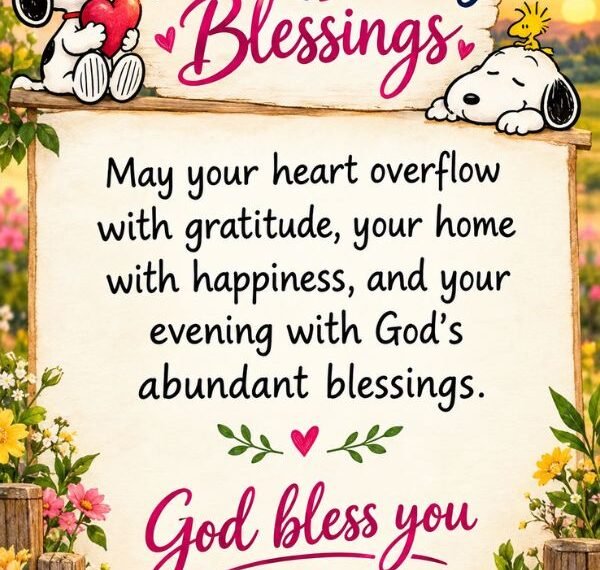 Saturday Evening Blessings image