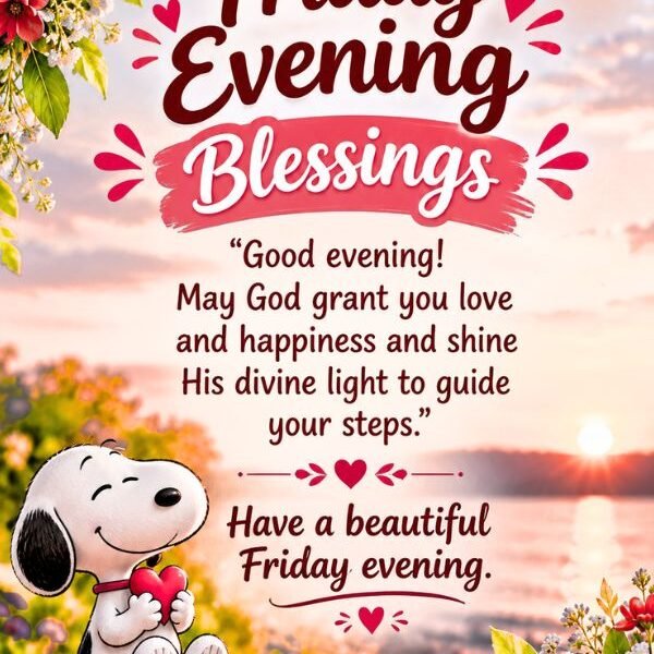 Beautiful Friday Evening Blessings