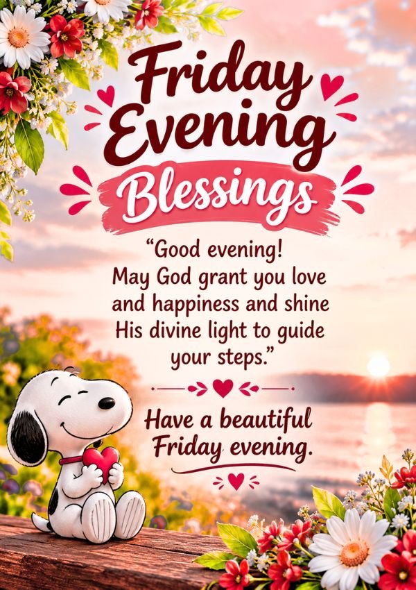 Beautiful Friday Evening Blessings